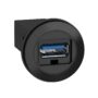 USB 3.0 priklju?ak, promjera 22 mm, za USB su?elje, priklju?ak tip A