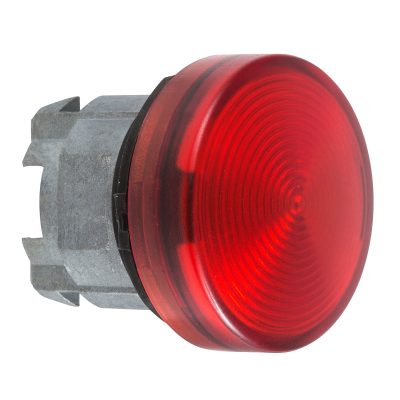 Glava crvene signalne ?aruljice promjera 22, obi?na le?a za integralni LED