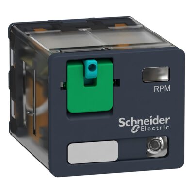 Relej snage uti?ni RPM, 3 preklopna kontakta, 15A, 24V DC sa zastavicom za ispitivanje i LED indikacijom