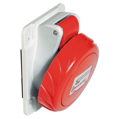 Uti?nica ugradbena pod kutem 3P+N+E, 32A, 380-415V, 50/60Hz, IP67, priklju?ak vijak, satni broj 6
