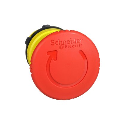 Glava crvenog tipkala za zaustavljanje u slu?aju nu?de promjera 30, za rupu promjera 22, prijanjaju?e otpu?tanje okretom