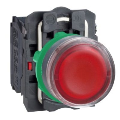 Tipkalo svjetle?e crveno 1R+1M kontakt (sa LED-om za 24V)