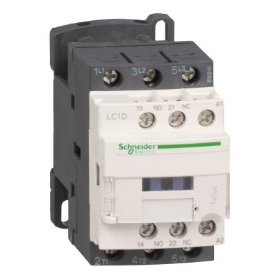 Sklopnik motorski 3P (3NO) TeSys D,  18A (AC-3), 1R+1M pomoćni kontakti, 24V AC, 50Hz