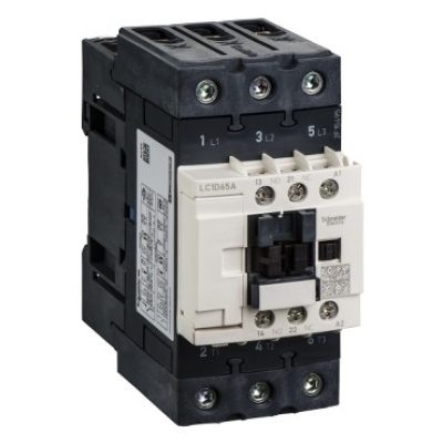 Sklopnik motorski 3P (3NO) TeSys D,  65A (AC-3), 1R+1M pomo?ni kontakti, 24V AC, 50/60Hz