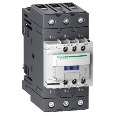 Sklopnik motorski 3P (3NO) TeSys D,  65A (AC-3), 1R+1M pomo?ni kontakti, 24V DC