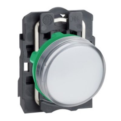 Signalna ?aruljica, bijela, potpuna, fi: 22, obi?na le?a s ugra?enim LED 230… 240 V