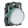 Potpuna signalna ?aruljica, bijela, promjera 22, obi?na le?a s ugra?enim LED 110? 120 V