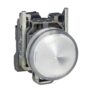 Potpuna signalna ?aruljica, bijela, promjera 22, obi?na le?a s ugra?enim LED, 110?120 V