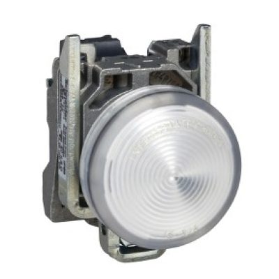 Signalna ?aruljica, bijela, potpuna, fi: 22, obi?na le?a s ugra?enim LED 230… 240 V