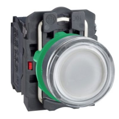 Tipkalo svjetle?e, boja bijela, LED, NO+NC kontakt, 230…240 VAC