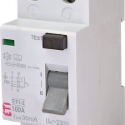 Zaštitna sklopka na dif.struju EFI-2 A 100/0.03