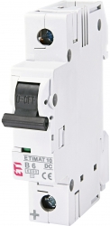 Instalacijski prekidač ETIMAT 10-DC 1p B6 6kA