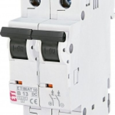 Instalacijski prekidač ETIMAT 10-DC 2p B13 6kA
