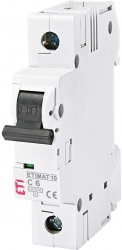 Instalacijski prekidač ETIMAT 10 1p C6