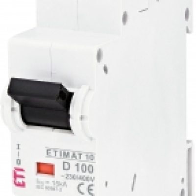 Instalacijski prekidač ETIMAT 10 1p D100