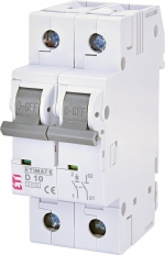 Instalacijski prekidač ETIMAT 6 1p+N D10