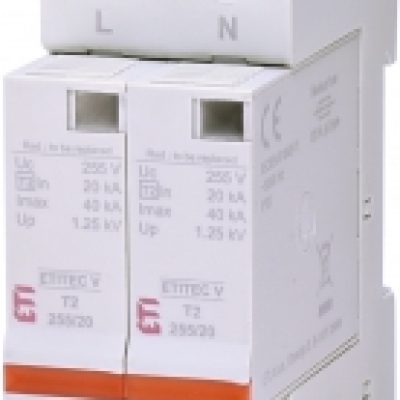 Odvodnik prenapona ETITEC V T2 255/20 2+0 RC