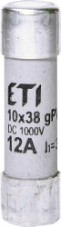 Rastalni uložak CH10x38 gPV 12A/1000V DC