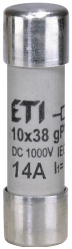 Rastalni uložak CH10x38 gPV 14A/1000V DC