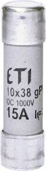 Rastalni uložak CH10x38 gPV 15A/1000V DC
