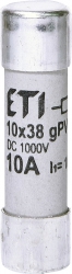 Rastalni uložak CH10x38 gPV 10A 1000V UL