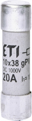 Rastalni uložak CH10x38gPV 20A 1000V UL