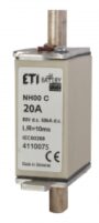 Rastalni uložak NH000 gBat 20A/80V DC