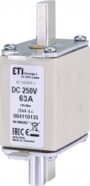 Rastalni uložak NH00/K 63A/250V DC