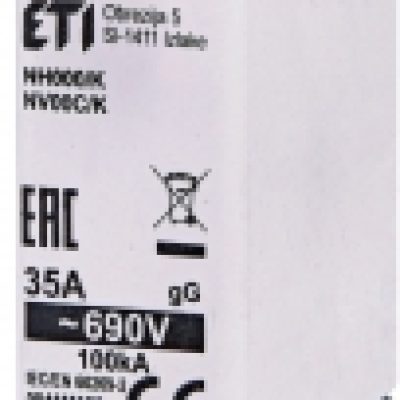 Rastalni uložak NH000/K gG 20A/690V