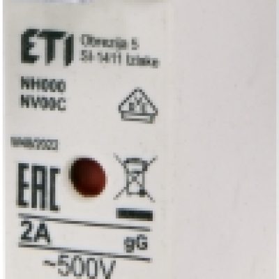 Rastalni uložak NH000 gG 2A/500V
