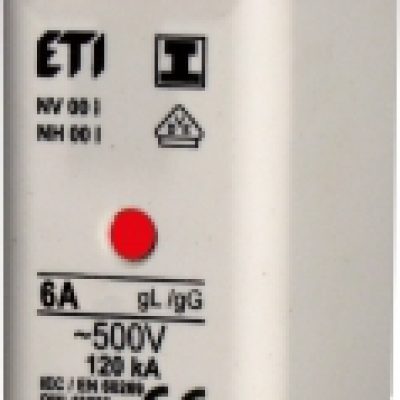 Rastalni uložak NH00/I gG 6A/500V