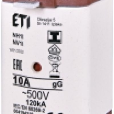 Rastalni uložak NH1/I gG 10A/500V