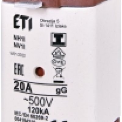 Rastalni uložak NH1/I gG 20A/500V