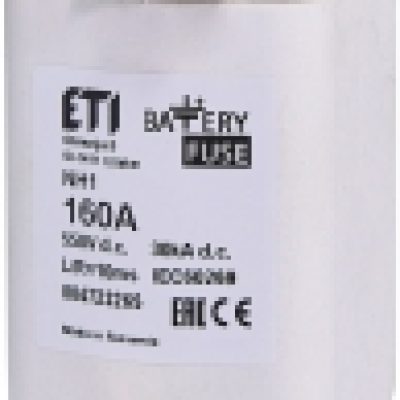 Rastalni uložak NH1 gBat 160A/550V DC