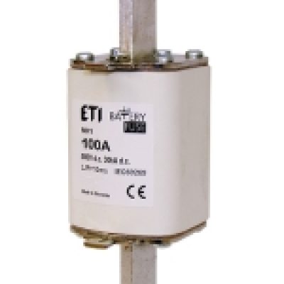 Rastalni uložak NH1 gBat 100A/800V DC