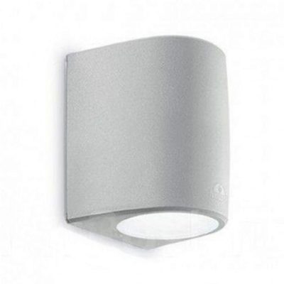 MARTA 160 2L SIVA FROSTED GX53 LED 6W 4000K ZIDNA SVJETILJKA
