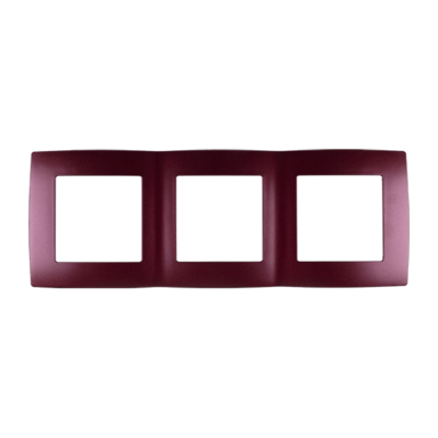 CITY TROSTRUKI OKVIR BORDO METALLIC