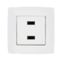 CITY DVOSTUKI USB BIJELI METALIK
