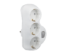 ADAPTER TROSTRUKI BIJELI S KLJUČEM