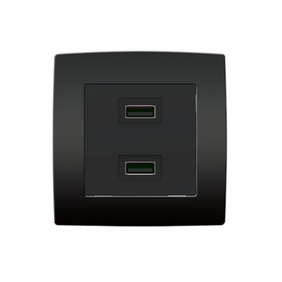 CITY DVOSTUKI USB ANTRACIT
