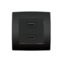 CITY DVOSTUKI USB ANTRACIT