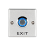 EL-EB53A ZINC ALLOY EXIT BUTTON (NO/COM)