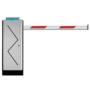 AUTOMATIC BARRIER GATE WITH STRAIGHT ADJUSTABLE ARM