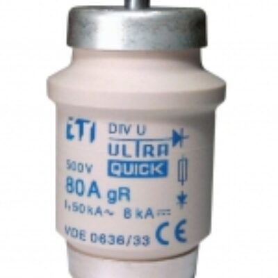 Rastalni uložak DIV UQ gR 80A/500V
