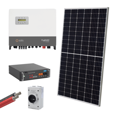 HIBRIDNI SOLARNI SISTEM 3P/10kW 560W PANEL SA BATERIJOM