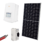 HYBR. SOLAR SYSTEM 1P/3.6kW 560W PANELS WITH BATT.