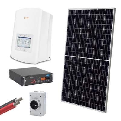 HIBRIDNI SOLARNI SISTEM 1P/5kW 560W PANEL SA BATERIJOM