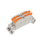 TERMINAL BLOCK FOR DIN RAIL 2 INPUT/2 OUTPUT 4.00M