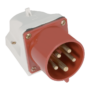FIKSNI INDUSTRIJSKI UTIKAČ HT-525 32A IP44 3P+N+E 400V