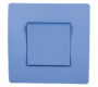 EL BASIC TG102 1 BUTTON 2 WAY SWITCH BLUE-OLD